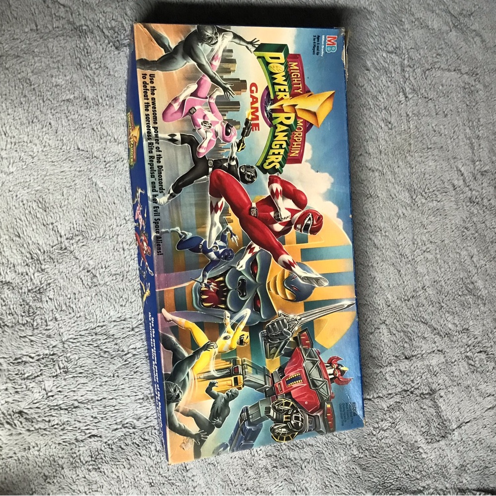 Mighty Morphin Power Rangers Board Game - not sure if complete